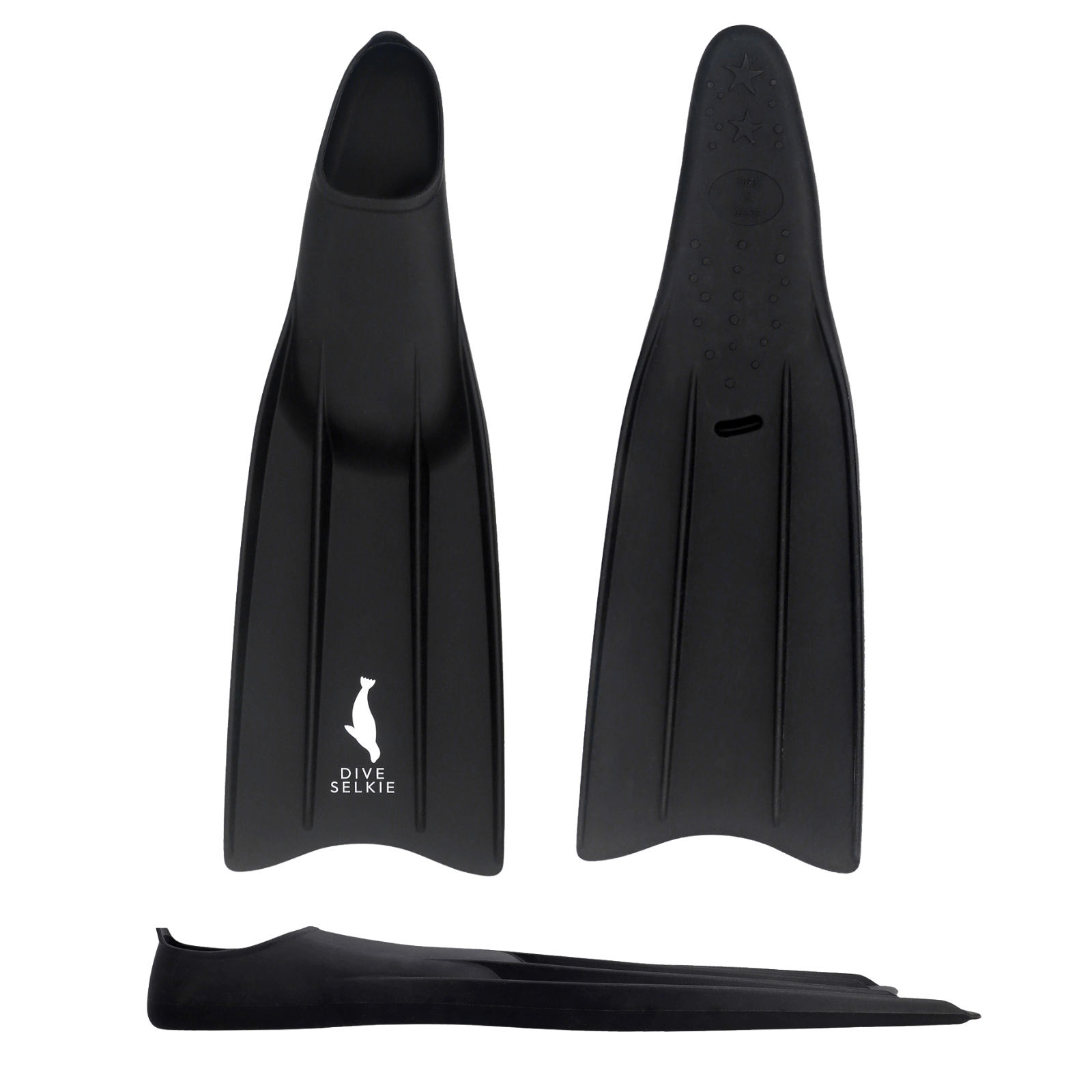 Palmes d'Apnée en Silicone